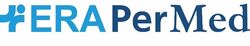 Das Logo von ERA PerMed zeigt den Schriftzug „ERA PerMed“, wobei „ERA“ in Hellblau und „PerMed“ in Dunkelblau geschrieben ist.