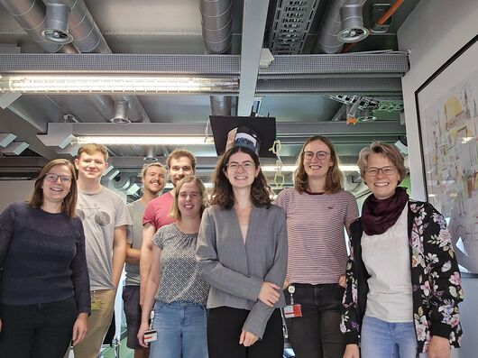 Team des Institut für Neurophysiologie mit Dr. Idil Toklucu