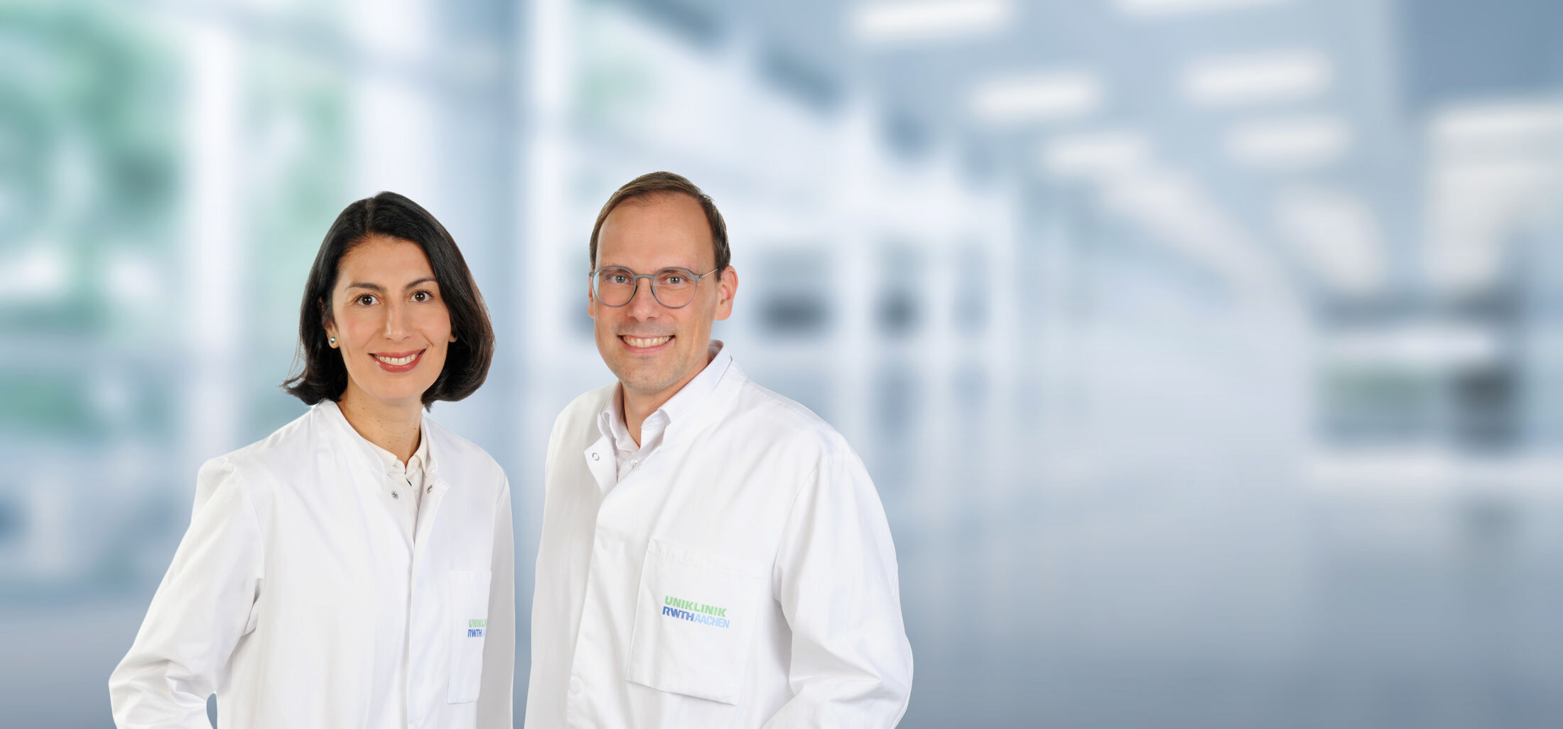 Univ.-Prof. Dr. med. Miriam Elbracht und Univ.-Prof. Dr. med. Ingo Kurth