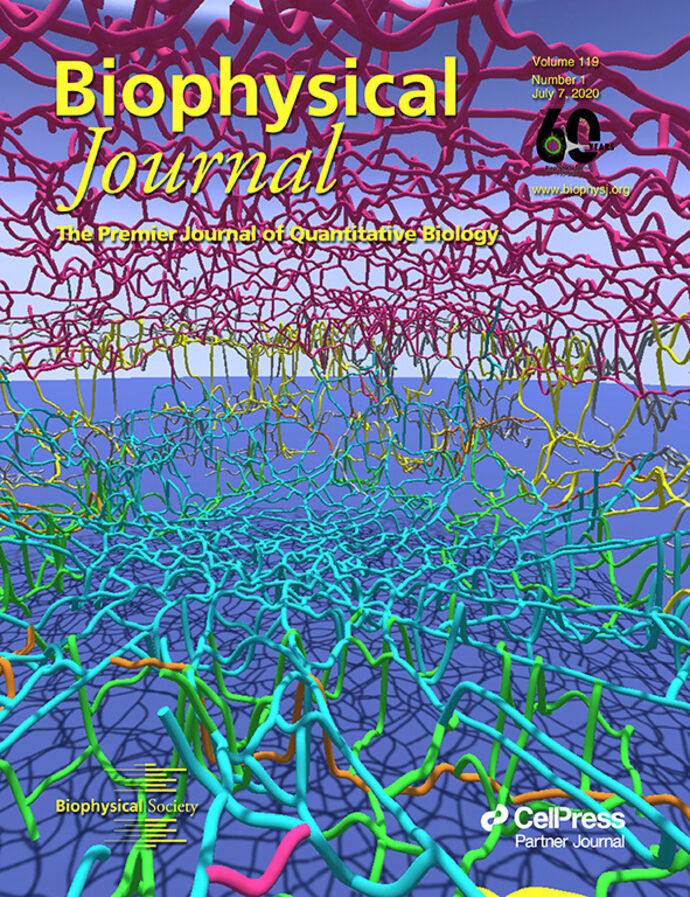 Title page in the Biophysical Journal