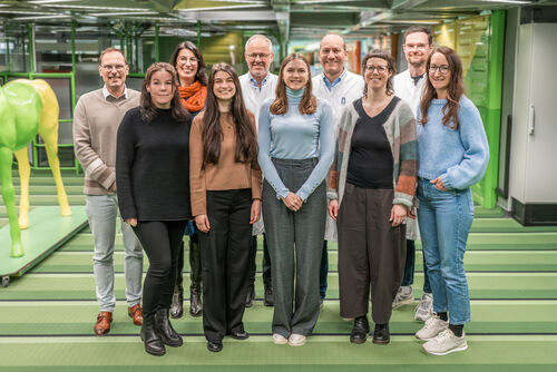 Team des Zentrums für Telomererkrankungen 