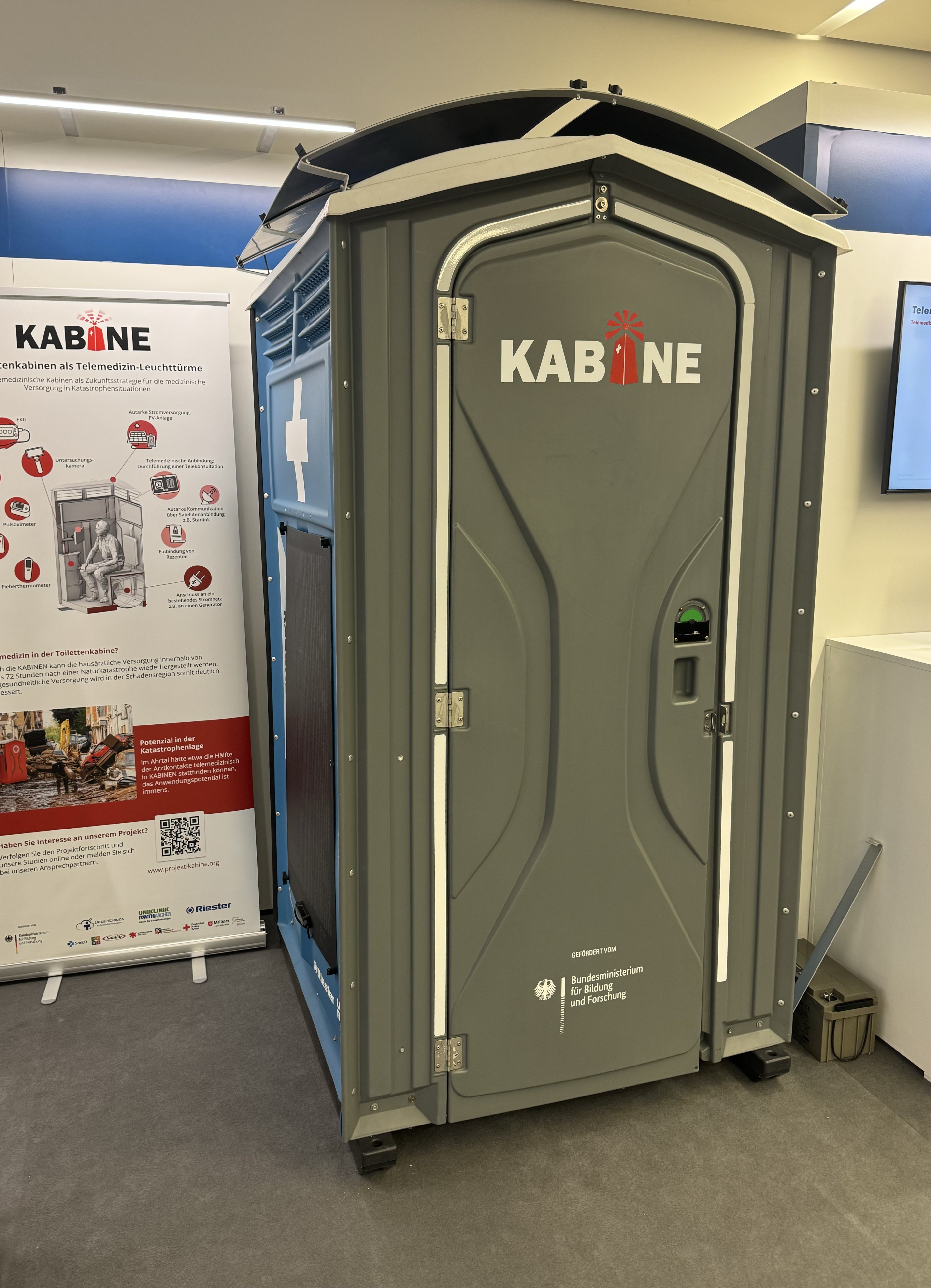Toilettenkabine